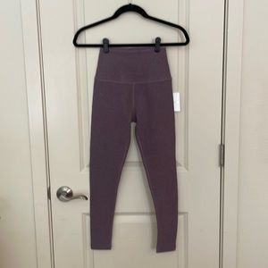 Beyond Yoga High Waisted Legging - Silverberry Heather / SM